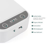 Estufa De Succión Para Uñas Y Belleza UV Eléctrico Estuche De Desinfección Con Aromaterapia Máquina Anti Bacterias Para La Vida Diaria Luz Fuerte Y Suave - details 12