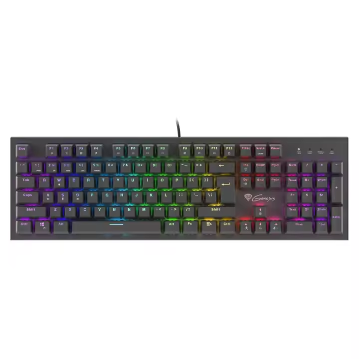 Teclado gaming genesis thor 300 red swicth rgb - 1