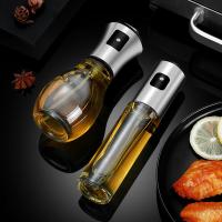 Oil Spray Pot Oil Sprayer For Cooking Spray Bottle Barbecue Multi-Function Air Fryer Glass High-Pressure Baking Oil Pot - details 9