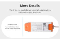 Lámpara De Techo LED Inteligente Zemismart Matter over WiFi CCT Redonda 9W 12W 15W Controlable Con Homekit Alexa Google Home Smartthings App - details 8