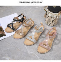 CA Sandalias de mujer 2025, dulces y cómodas, con punta redonda, zapatos de mujer de talla grande. - details 20