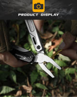 Multiherramienta Maarten 9-en-1 Con Cuchillo De Bolsillo De Acero Inoxidable Herramienta Móvil De Sobrevivencia Con Destornillador Y Aretes - details 8
