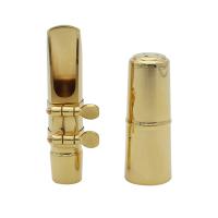 Mandíbula De Saxofón Alto Eb Dorado Pieza De Metal Para Saxofón Alto Accesorios De Instrumentos De Viento Cabeza De 5C 6C 7C 8C - details 5