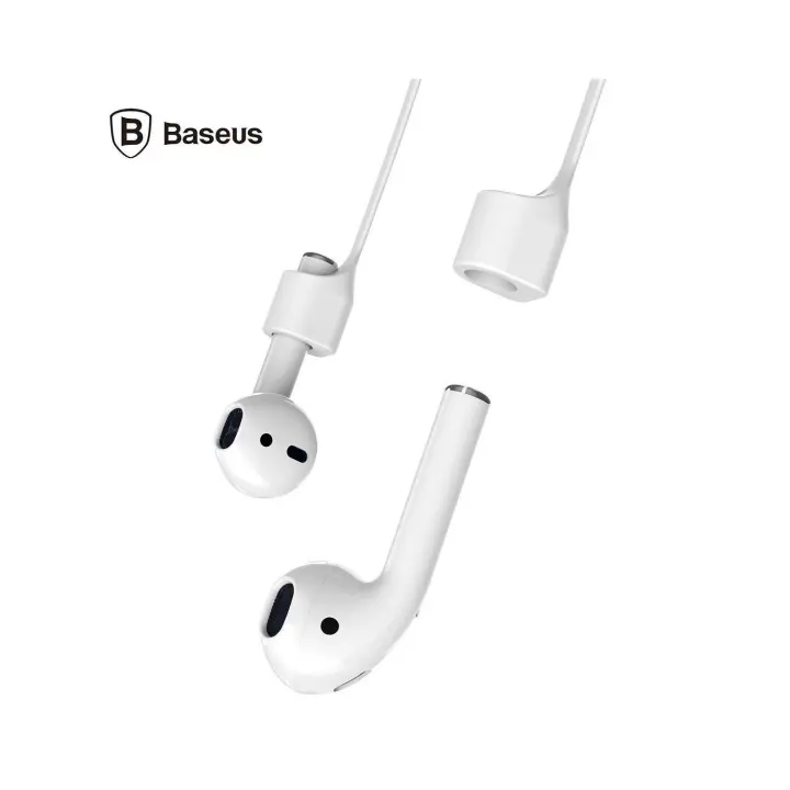 CABLE SILICONA MAGNÉTICO PARA AURICULARES APPLE AIRPODS BASEUS - 1