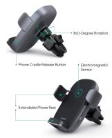 Aukey Cargador HD-C52 Carga Inalambrico para auto 10W AUKEY HD-C52. Negro. - details 1