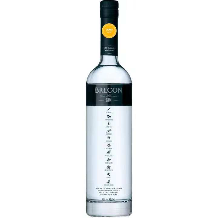 GINEBRA PREMIUM BRECON SPECIAL RESERVE GIN 70CL 40% - 1