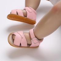 Sandalias De Verano Para Bebés Transpirables Y Antideslizantes Con Suela De Goma Zapatos De Caminar Para Niñas Estilo Nueva Moda - details 38