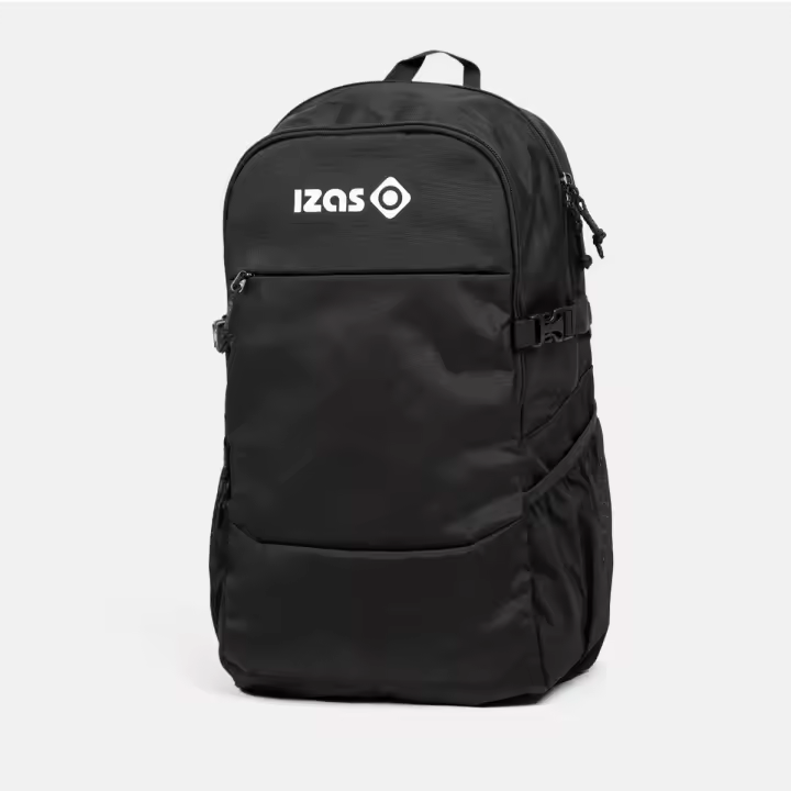 Izas - Mochila de Senderismo Sanford II - Unisex - Capaidad 21 L - Tamaño 50 cm x 34.5 cm x 22 cm -Polyester - Tecnología de Suspensión Avanzada - Compartimiento para Portátil 15" - Negro - 21L - 1