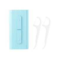Caja Portátil De Almacenamiento Automático Para Hilo Dental Cepillo De Dientes Y Palillos Para Limpieza Oral Higiene Personal Para Uso Doméstico Y Viajes - details 0