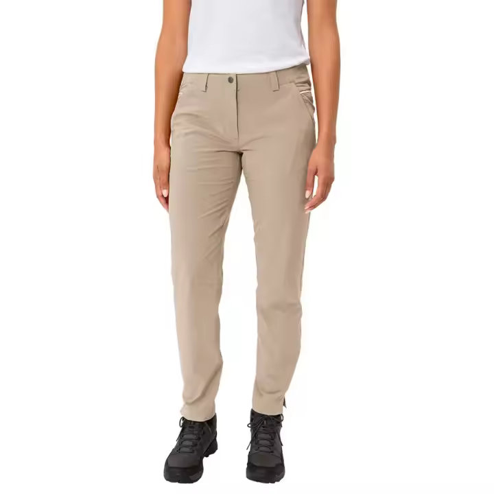 Vaude Pantalones Skomer Ii Regular Beige - 1