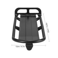 Porta Equipaje De Bicicleta Retráctil De Aluminio Para Sillín Posterior Soporte De Carga De Bicicleta Con Maletero - details 14