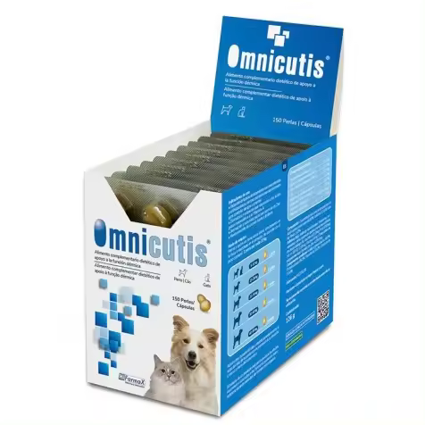 Omnicutis Cápsulas Para Perros Y Gatos 150 Cápsulas - 1