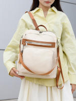 Mochila urbana sencilla de PU para mujer - details 11