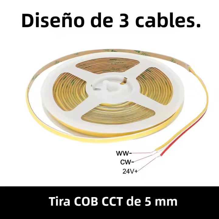 Tira De Luces LED RGB Flexible 5-10M 480LEDS 784LEDS 840LEDS DC 12V 24V CCT RGBCCT RGBW RGBWW Blanco Cálido NW Fita LED Para Decoración De Hogar - 1