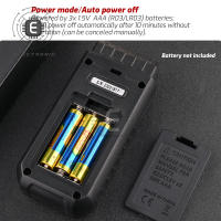 Termómetro Digital De Contacto TA611A/B Mini Para Temperatura Con Pantalla LCD Medidor De Temperatura C/F Para Interior - details 11