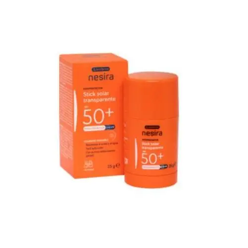 Stick solar transparente SPF50+ acabado invisible 25g, Nesira. Novedad! Protector solar - 1