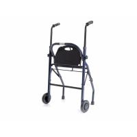 Andador rollator de acero dos ruedas modelo zeus Marca Moretti iberica - details 0