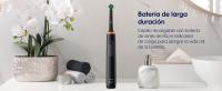 Oral-B Pro Series 3 Cepillo de Dientes Eléctrico con Mango Recargable y 2 Cabezales, Diseñado por Braun, Regalo Original, Color Negro y Blanco. - details 3