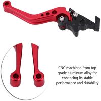 Manillar De Freno Ajustable Para Motocicleta Modificación CNC Palanca De Embrague Y Freno De Anillo Kit De Manillar De Barra Superior Partes Modificadas - details 5