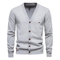 Nueva Chaqueta De Algodón AIOPESON 2024 Para Hombre Estilo Casual Monofrontal Color Sólido De Alta Calidad Para Otoño Y Invierno - details 13