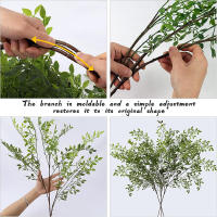 Planta Artificial De Eucalipto 43.3 Pulgadas Decoración De Flores Y Hojas Falsas Para Bodas Y Decoración Del Hogar Accesorios De Jardín De Plástico Para Interiores Y Exteriores - details 7