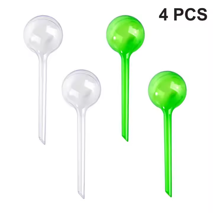 Dispositivo de riego automático con bola de plástico, dispositivo de riego perezoso, para viajes - 1