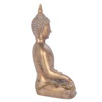 CAPRILO REGALOS & DECORACIÓN Figura Decorativa de Resina "Buda Sentado Meditando". Adornos y Esculturas. Regalos Originales. Decoración Hogar. 18,50 x 13,50 x 28 cm. - details 1