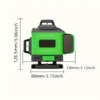 4D 16 Line Laser Level Horizontal And Vertical With Remote Control 360°Self-leveling For Home Use, Construction, And DIY Projects, Laser Level Tool, Construction Equipment, Robust Tool Design - details 2