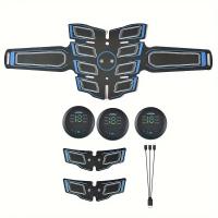 Cinturón De Entrenamiento De Músculo Abdominal Recargable Por USB Portátil Para Efectos De Acondicionamiento Físico Y Ejercicio - details 2