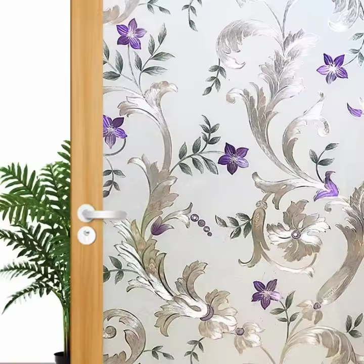 Película para Ventanas, decoración estática, autoadhesiva, con bloqueo UV, control de calentamiento, privacidad, pegatinas de Vidrio para decoración del Hogar (color: 30x200 cm) - 1