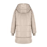 Abrigo largo acolchado con forro de piel de oveja, chaqueta de invierno para mujer con capucha y bolsillos, talla grande 2025 - details 2