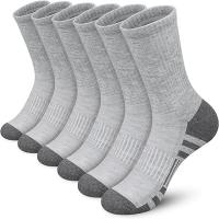 6 Pares De Calcetines De Gimnasio Para Hombres De Talla Grande Con Agarre En La Pista Calcetines Deportivos De Algodón Suave Y Cómodos Para Exterior - details 6