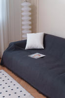 NEW & Almeritex 2000 Colcha Multiusos Sofa, Manta Foulard, Plaid para Cama, Cubresofa Cubrecama Gris - details 0