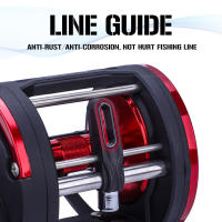 Carrete De Pesca En El Agua Salada Sougayilang Carrete De Arroqueo Con Carril Para Barco Oceánico Carrete De Pesca Redonda Para Baitcasting Pesca En Oceano - details 21