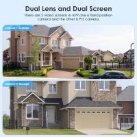 Cámara De Seguridad IP Exterior 4K 8MP WiFi Con Doble Lente Y Pantalla Doble Auto Seguimiento PTZ Zoom 8X Protección CCTV Vigilancia Video - details 5