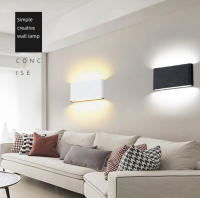 Lámpara De Pared Nórdica Aluminio IP65 Impermeable Para Interior Iluminación De Pasillo Escaleras Dormitorio Lámpara De Noche Moderna - details 0