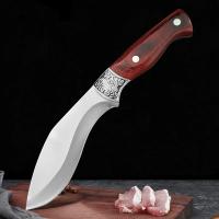 Cuchillo De Cocina Butcher Boning De Acero Inoxidable Para Carne Pescado Frutas Y Verduras Cuchillo Chef Con Funda - details 11