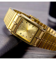 Reloj De Pulsera De Lujo En Oro Y Acero Inoxidable Para Hombres Y Mujeres Reloj De Cuarzo Resistente Al Choque Y Al Agua L1018 - details 8