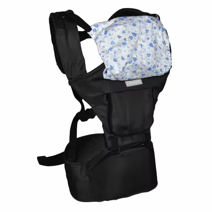 Porta-Bebés babyGO Wombat Black - 1