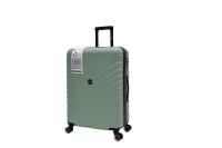 Maleta de Cabina Pequeña – 55x40x20/25 cm, 34/41L – ABS Premium Ecológico 70% Reciclado, 4 Ruedas Dobles Silenciosas, Cerradura de Combinación, Carro Telescópico Twin Tubo – Expandible y Diseño Moderno, Color (Verde-Gratino) - details 1