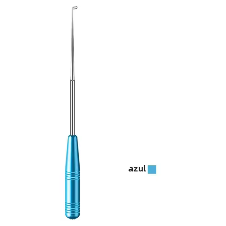 Extracador De Anzuelos Para Pesca En Río Herramienta De Desenredo Rápido Para Carpas Acero Inoxidable Seguro Tamaño 17.5cm Color Azul Gris Plateado Rojo - 1