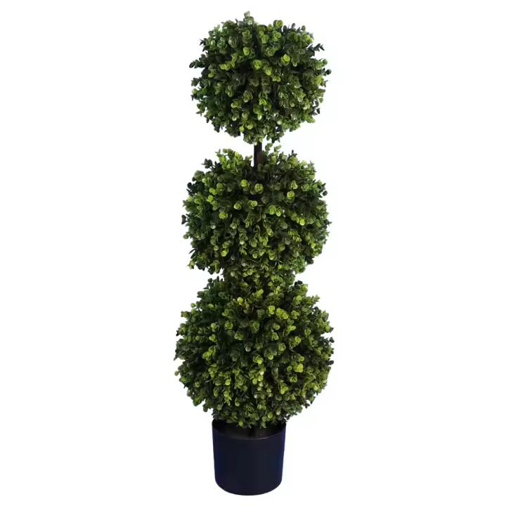 Poenia Arte Floral - Árbol Topiario Artificial 95cm - REF 631266 - Realista - Resistente a Rayos UV - 1
