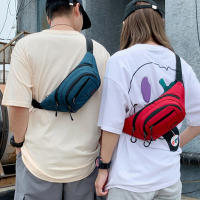 Bolsa De Pecho Multibolsillos Para Hombres Y Mujeres Mochila De Cintura Sin Manos Para Ejercicio Viaje Correr Material CANVAS Y Nylon Estilo Casual - details 6