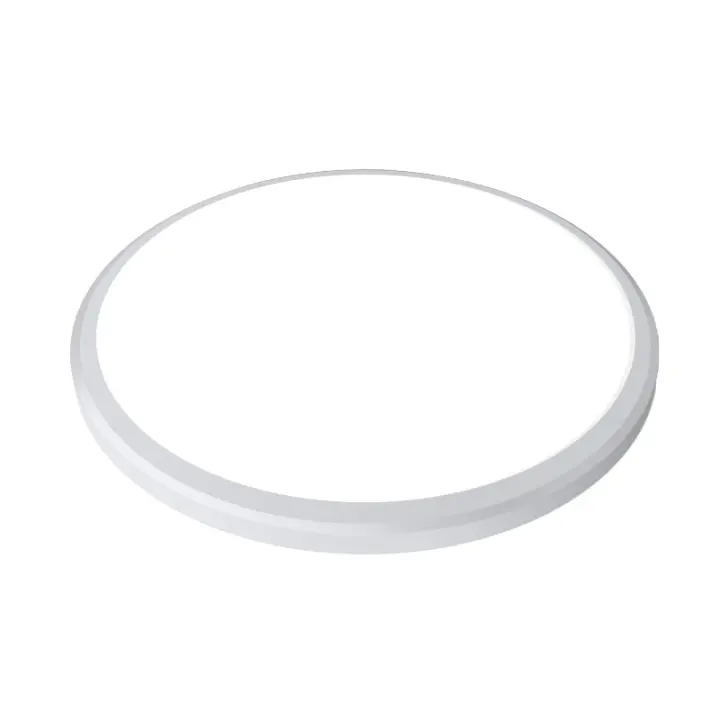 BIT  Lámpara de Techo LED φ260mm-18w Carcasa Blanca + Luz de Techo de Luz Blanca, IP54 Impermeable, Luz de Techo Redonda, Baño Dormitorio Balcón Cocina Sala de Estar Luz de Techo Interior - 1