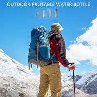 Botella De Deporte Para Niños De Acero Inoxidable Gran Capacidad 0.35/1 Litro Copa De Bebida Cola a Prueba De Fugas Kettle Reutilizable - details 24