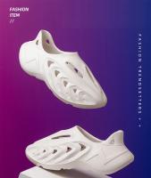 Sandalias De Hombre EVA Cómodas Y Suaves Zapatillas De Jardín Con Agujeros Para Parejas Zapatos De Playa Con Suela De Goma Talla True - details 10