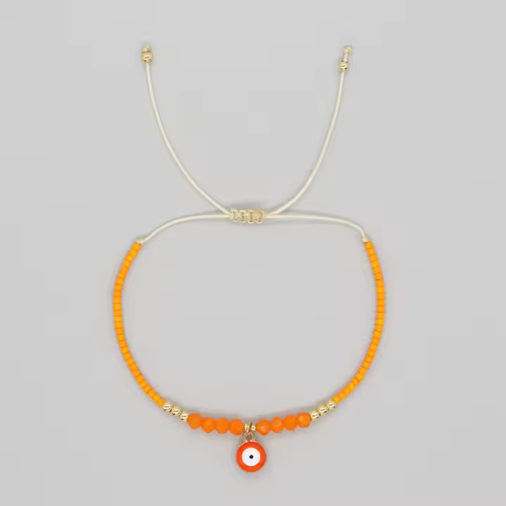 Pulsera Bohemia Go2boho De Verano Con Encanto Colorido De Cristal Para Mujeres Joyería Moda Hecha a Mano Amuleto De Amistad Con Hilo De Miyuki Perlas Forma De Gota De Agua - 1