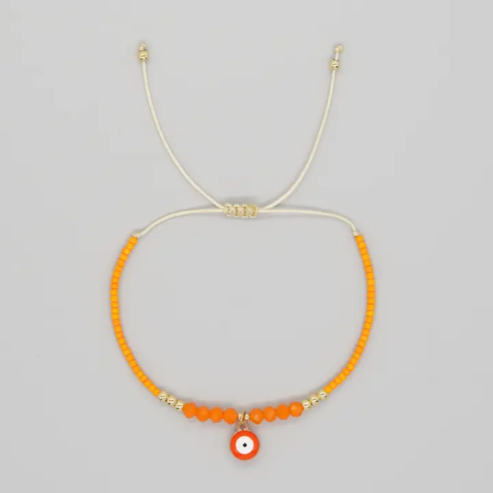 Pulsera Bohemia Go2boho De Verano Con Encanto Colorido De Cristal Para Mujeres Joyería Moda Hecha a Mano Amuleto De Amistad Con Hilo De Miyuki Perlas Forma De Gota De Agua - 1