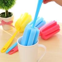 2 Pcs Limpieza De Cocina Herramienta Esponja Cepillo Para Vaso De Vino Botella De Café Taza De Té Cuchara De Limpieza Ecológica Aleatorio - details 2