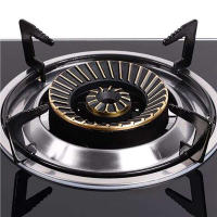 Muvip Cocina de Gas Inox 3 Fuegos - Cristal Templado - Encendido Piezoelectrico - Quemador de Hierro Fundido Desmontable - Hornillo de gas - details 1